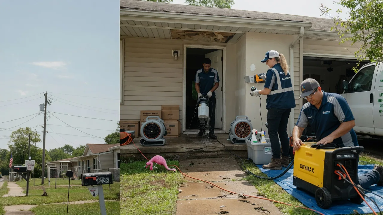 Storm Damage Water Removal in Puryear, TN near me